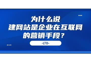 建網(wǎng)站 企業(yè)互聯(lián)網(wǎng)營銷與銷售的基石